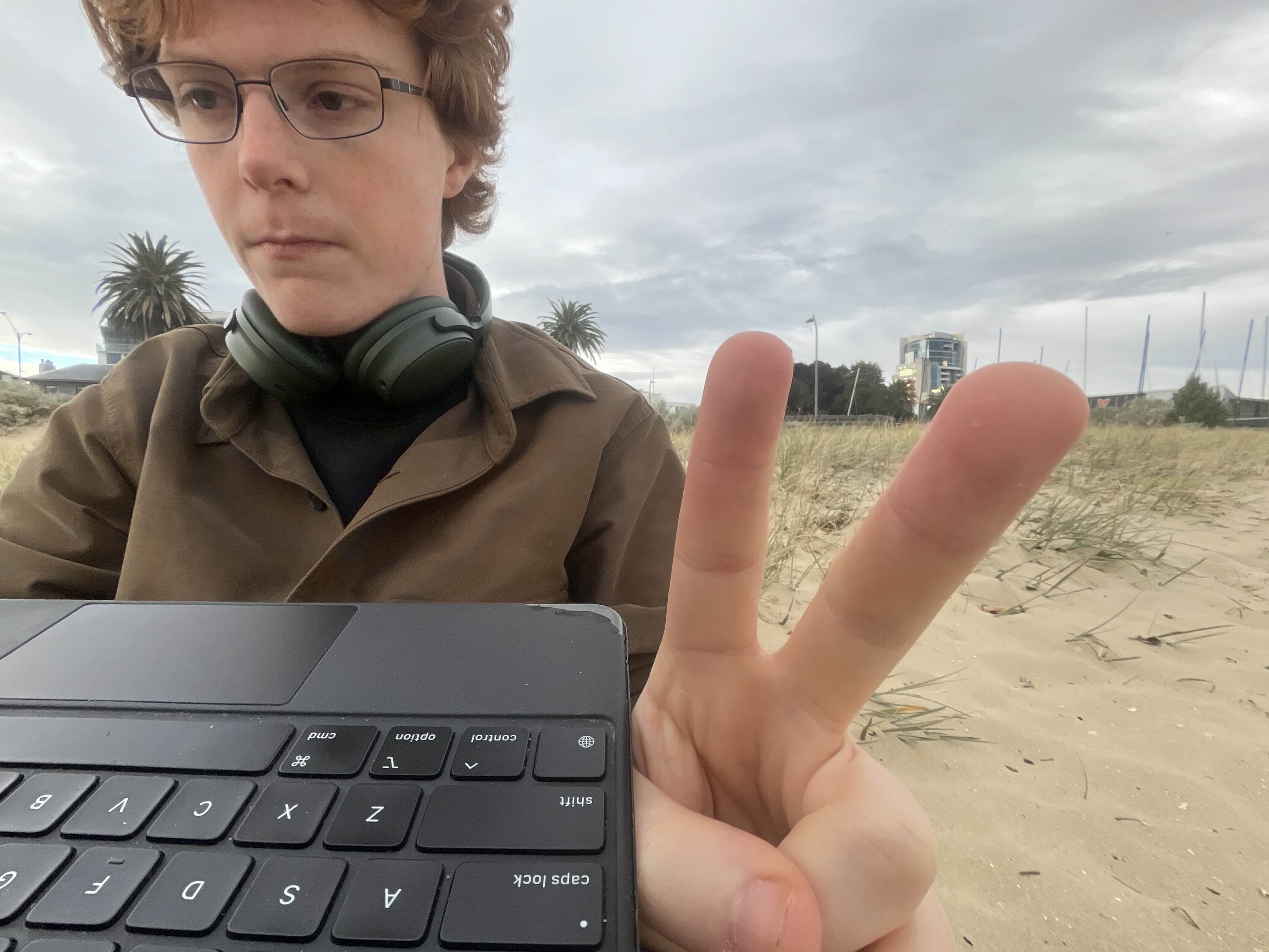 A photo of the site author